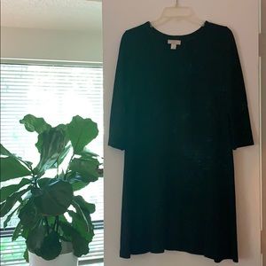 Black swing dress